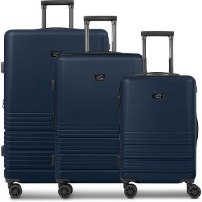 camel active Hanoi 4 wheels Suitcase set 3-piece with expansion pleat