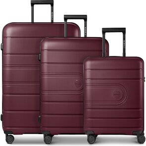 Redolz Essentials 11 4 wheels Suitcase set 3-piece Expandable