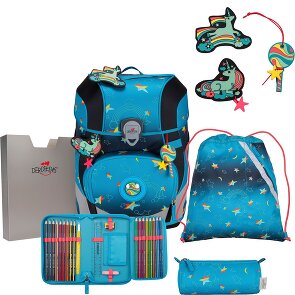 DerDieDas ErgoFlex Tiny LED School bag set