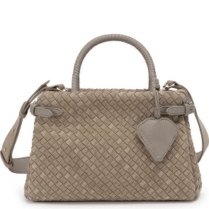 LES VISIONNAIRES Issac Weave Handbag Leather 31 cm