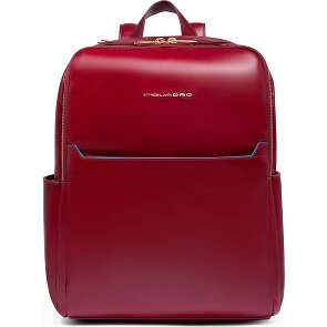 Piquadro Blue Square Daypack RFID protection Leather 37 cm Laptop compartment