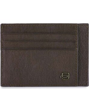 Piquadro Black Square Credit card case Leather 11 cm