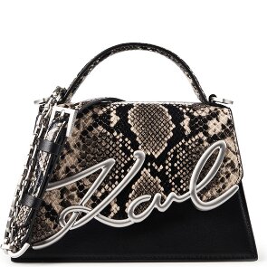 Karl Lagerfeld Signature 2.0 Handbag Genuine Leather 22 cm