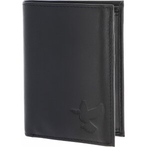 oxmox Leather Wallet RFID protection Genuine Leather 13 cm