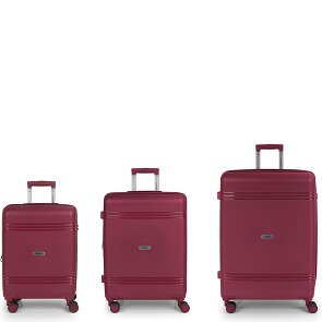 Gabol Saori 4 wheels Suitcase set 3-piece with expansion pleat
