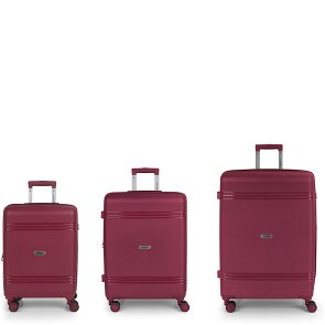 Gabol Saori 4 wheels Suitcase set 3-piece with expansion pleat