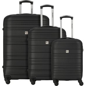 Check.In Paradise 4 wheels Suitcase set 3-piece