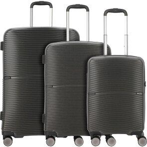 Worldpack San Francisco 4 wheels Suitcase set 3-piece