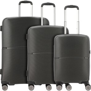 Worldpack San Francisco 4 wheels Suitcase set 3-piece