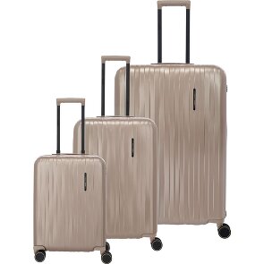 Travelite Barbara Novelty 4 wheels Suitcase set 3-piece with expansion pleat