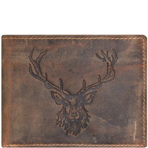 Greenburry Vintage deer wallet leather 12 cm