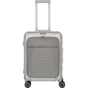 Travelite Next 4-wheel Aluminum Cabin suitcase, 55 cm, with Laptop Compartment