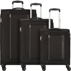 American Tourister Blazing Ride 4 wheels Suitcase set 3-piece with expansion pleat American Tourister Blazing Ride 4 wheels Suitcase set 3-piece with expansion pleat