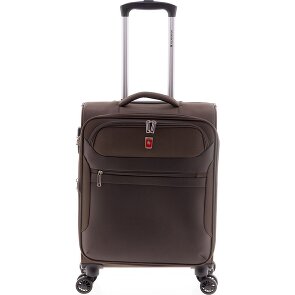 Gladiator 2000 4 wheels Cabin trolley 55 cm with expansion pleat