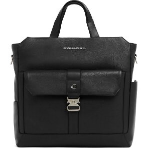 Piquadro Tebe Handbag Genuine Leather 36 cm Laptop compartment