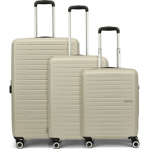 American Tourister Aerojoy 4 wheels Suitcase set 3-piece with expansion pleat