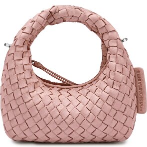 LES VISIONNAIRES Greta Micro weave Handbag Leather 20 cm