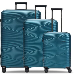 Pactastic Collection 02 THE THREE SET 4 wheels Suitcase set 3-piece