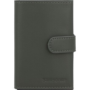 Samsonite Alu Fit credit card case RFID leather 6.5 cm