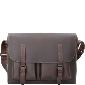 aunts & uncles Good Old Friends Bro Messenger leather 39 cm laptop compartment
