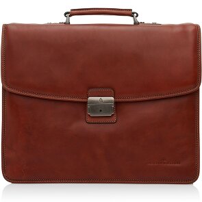 Castelijn & Beerens Verona briefcase RFID leather 41 cm laptop compartment