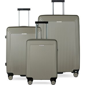 Bugatti Linea 4 wheels Suitcase set 3-piece