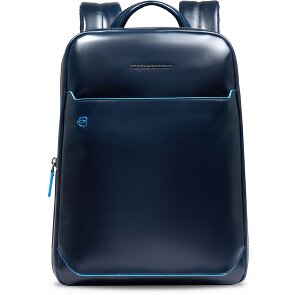Piquadro Blue Square Daypack RFID protection Leather 37 cm Laptop compartment Piquadro Blue Square Daypack RFID protection Leather 37 cm Laptop compartment