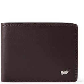 Braun Büffel Golf 3.0 Wallet RFID protection Leather 12 cm