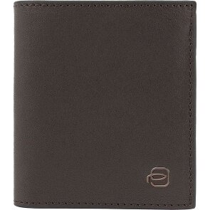 Piquadro Black Square Wallet RFID protection Leather 8.5 cm