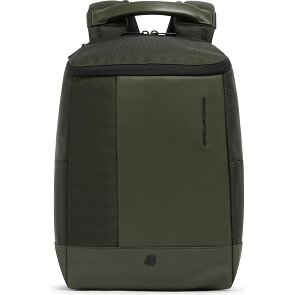 Piquadro Sync Daypack Genuine Leather 40 cm Laptop compartment