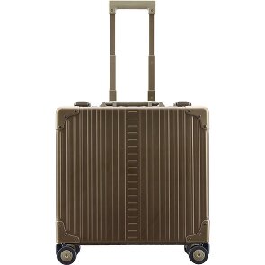 Aleon Deluxe 4-Wheel Aluminum Wheeled Briefcase, 45 cm