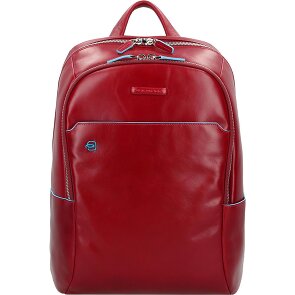 Piquadro Blue Square backpack leather 39 cm laptop compartment