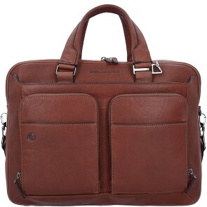 Piquadro Black Square briefcase 39 cm laptop compartment