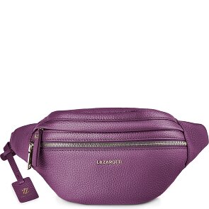Lazarotti Bologna Leather Double-Zip Bum Bag, Crossbody, Leather, 25 cm