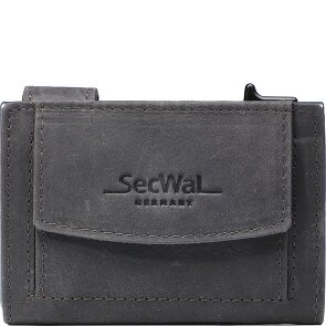 SecWal Credit card case wallet RFID leather 9 cm