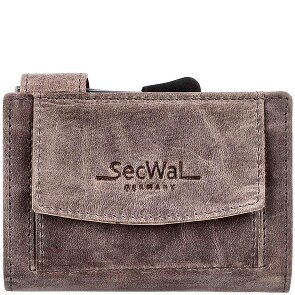 SecWal Credit card case wallet RFID leather 9 cm SecWal Credit card case wallet RFID leather 9 cm