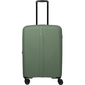 Travelite Air Stripe 4 wheels Trolley M 66 cm with expansion pleat