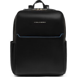 Piquadro Blue Square Daypack RFID protection Genuine Leather 37 cm Laptop compartment