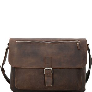 Leonhard Heyden Salisbury Messenger leather 40 cm laptop compartment