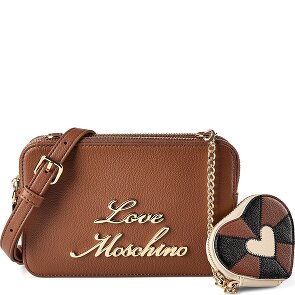 Love Moschino Heart Charm Shoulder bag Genuine Leather 20 cm