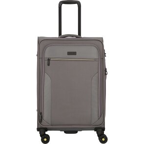 d&n Travel Line 9704 4 wheels Trolley M 68 cm with expansion pleat