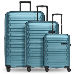 Pactastic Collection 04 THE THREE SET + 4 wheels Suitcase set 3-piece with expansion pleat Pactastic Collection 04 THE THREE SET + 4 wheels Suitcase set 3-piece with expansion pleat