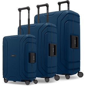 Redolz Essentials 15 4-wheel suitcase set 3-piece with three-point closure Redolz Essentials 15 4-wheel suitcase set 3-piece with three-point closure