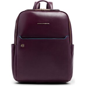 Piquadro Blue Square Daypack RFID protection Genuine Leather 37 cm Laptop compartment