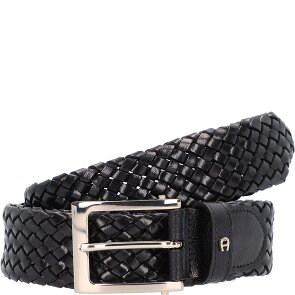 Aigner Business braided belt leather