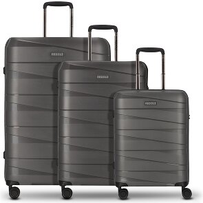 Redolz Essentials 10 3-SET 4 wheels Suitcase set 3-piece