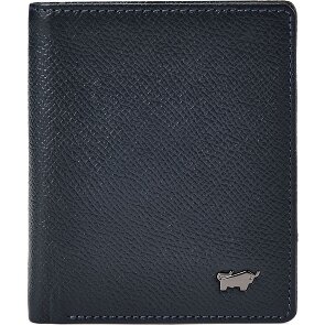 Braun Büffel Robin Credit card case RFID protection Genuine Leather 8 cm