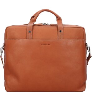 Harold's Heritage briefcase leather 38 cm laptop compartment