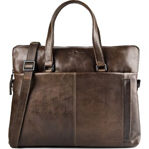 Greenburry Newport Briefcase Genuine Leather 39 cm Laptop compartment