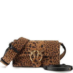 PINKO Slouchy Shoulder bag Genuine Leather 22 cm